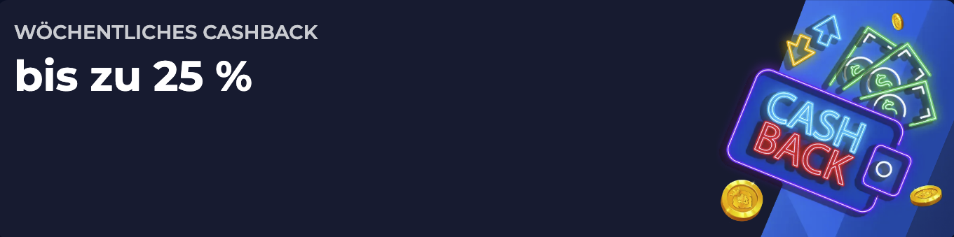 Nine Casino Wekelijkse Cashback